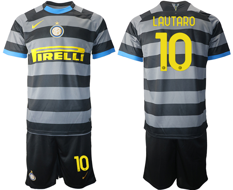 2021 Men Inter Milan Third Soccer Jersey #10 soccer jerseys